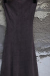 Marc Le Bihan 21915 Silk Shrinkage Stretch One-Piece Dress Collection French High-Level Handmade MLB-21942-MOKA PMLB4